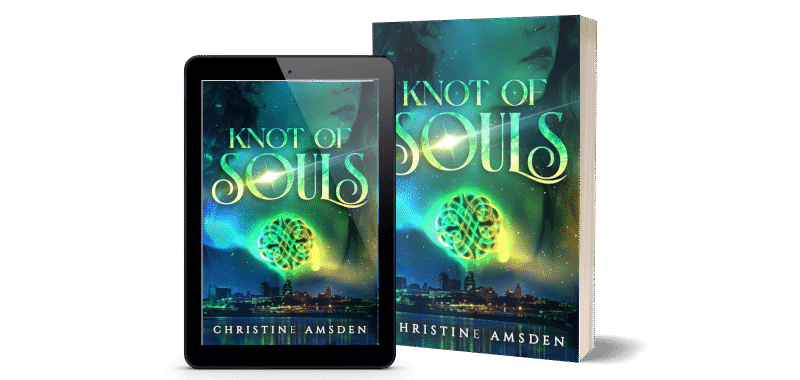 Knot of Souls cover in print and ebook formats.